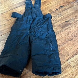 Columbia Black Kids Snow Bib